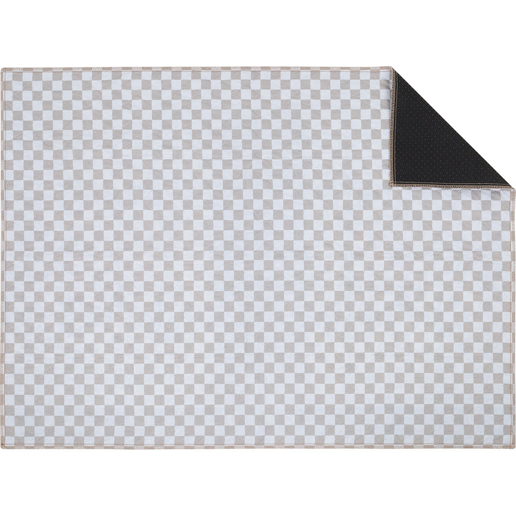 Taupe Checkers